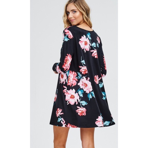 Carly Floral Dress - Picture 2 of 2